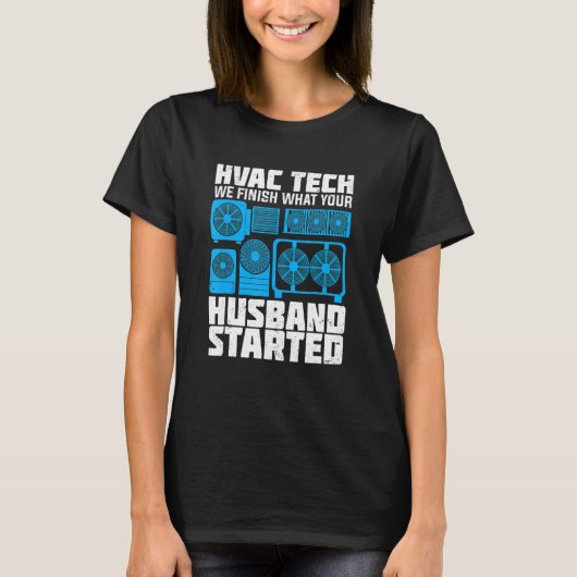 T-shirt Mens Funny HVAC Design for a HVAC Tech (Devant)