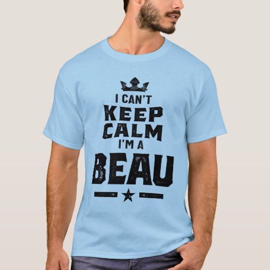 T-shirt Mens Funny Nom personnalisé Beau (Devant)