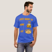 T-shirt Mens Funny Pierogi cuisine polonaise (Devant entier)