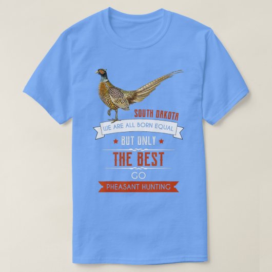 T-shirt Mens Funny South Dakota Pheasant Chasse aux oiseau (Design devant)