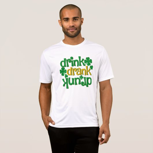 T-shirt Mens funny St.Patrick’s Day (Devant entier)