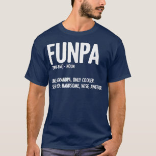 T-shirt Mens Funpa Définition Fête des pères pour Funny Gr