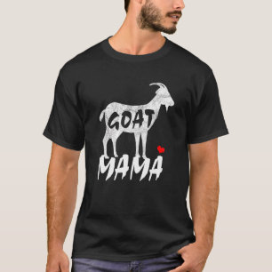 T-shirt Mens Goat Mama Farm Fête des mères