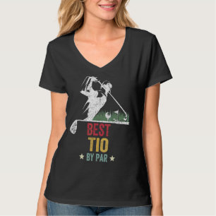 T-shirt Mens Golf Best Tio Par Par Par Daddy Golfer Père's