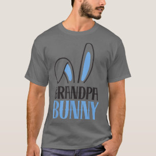 T-shirt Mens Grand-pa Bunny Costume drôle Famille correspo