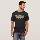 T-shirt Mens Grandpa 2023 New First Time Grandpa To Be (Devant entier)