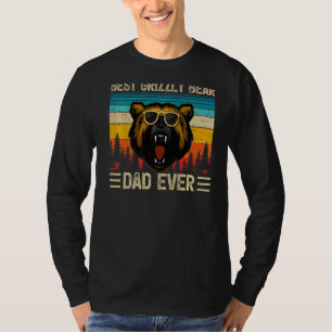T-shirt Mens Grizzly Bear Vintage Meilleur Grizzly Bear Pa