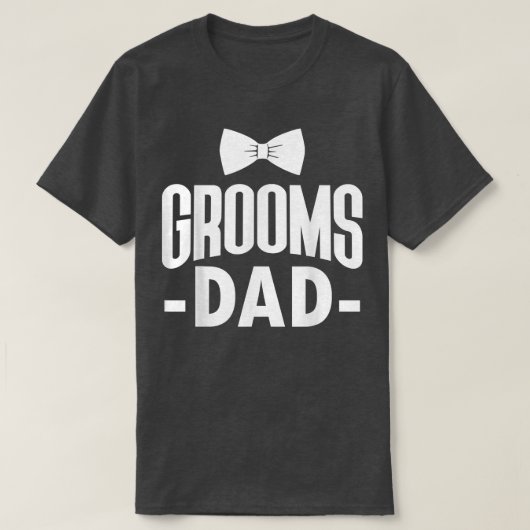 T-shirt Mens Grooms Dad Father Of The Groom Bachelor Party (Design devant)