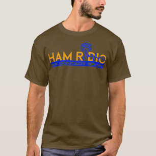 T-shirt Mens Ham Radio Opérateur Amateur Contact Sport
