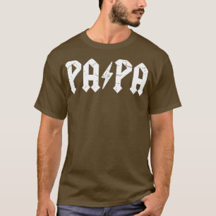 T-shirt Mens Hard Rock Papa Papa Feu Feu
