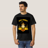 T-shirt mens helloween stay spooky design t shirt  (Devant entier)