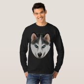 T-shirt Mens Husky Face (Devant entier)