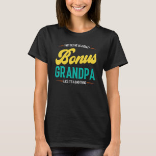 T-shirt Mens ils me voient comme un grand-père stepgran en