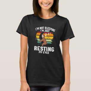 T-shirt Mens I'm Not Sleeping I'm Just Resting My Eyes Pap