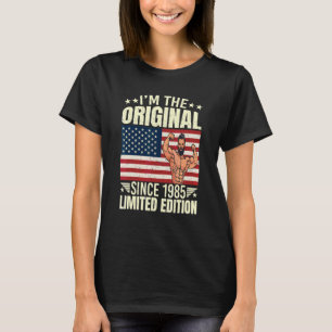 T-shirt Mens I'm The Original depuis 1985 Style Cool Retro