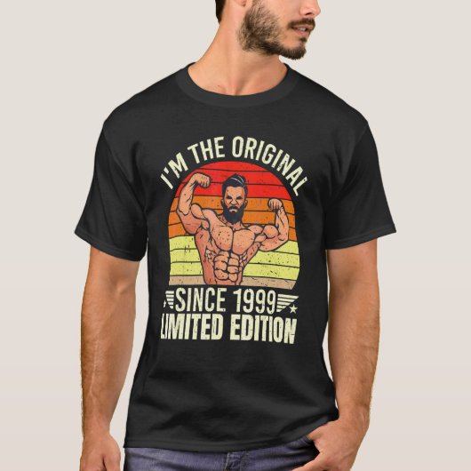 T-shirt Mens I'm The Original depuis 1999 Style Cool Retro (Devant)