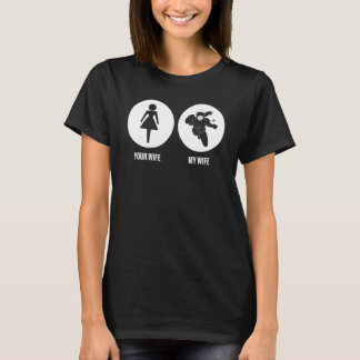 T-shirt Mens Infirmier Votre Femme Ma Femme Infirmière Cit