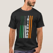 T-shirt Mens Irish Dad Irland Irish Dad (Devant)