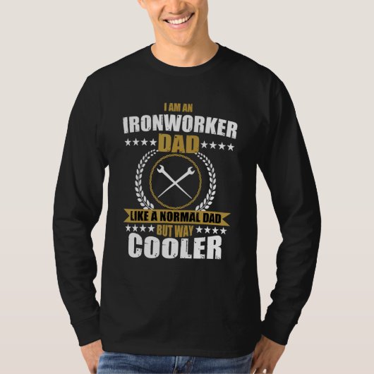 T-shirt Mens   Ironworker Dad Costume For Father (Devant)