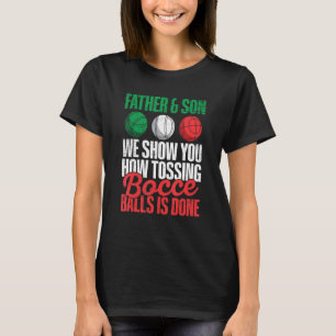 T-shirt Mens Italie Bocci Bocce Bocce Bocce Bocce Pour Boc