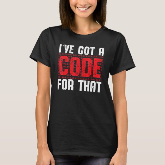 T-shirt Mens Ive A Un Code Pour Ce Coder Médicale Bille (Devant)