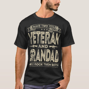 T-shirt Mens J'ai deux titres Vétérinaire et Grand Amant P