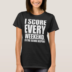 T-shirt Mens Je Score Chaque Week-End