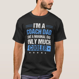 T-shirt Mens Je suis entraîneur père père père père père f