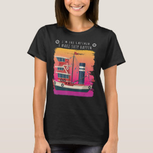 T-shirt Mens Je suis le capitaine Je fais bateau à bateau