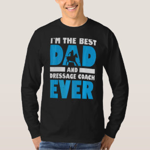 T-shirt Mens Je Suis Le Meilleur Entraîneur De Papa Et De 