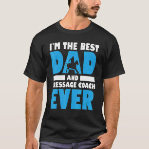 T-shirt Mens Je Suis Le Meilleur Entraîneur De Papa Et De 