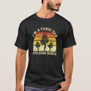T-shirt Mens Je suis un champignon papa champignon Pour la