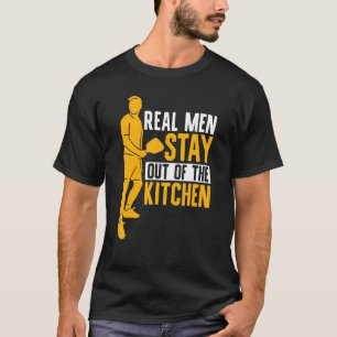 T-shirt Mens Joueur De Pickleball Les vrais Hommes Restent