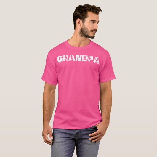 T-shirt Mens Karate Grandpa Gramps Aimer Karate Cadeau (Devant entier)