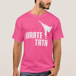 T-shirt Mens Karate Tata Shirt Funny Cute Martial Arts Gif