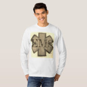 T-shirt Mens Khaki EMT (Devant entier)
