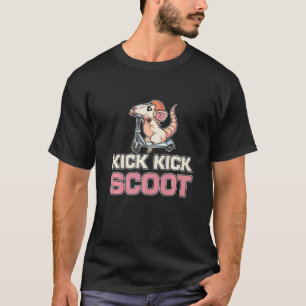 T-shirt Mens Kick Kick Scoot Scooter Tricks Stunts Riding