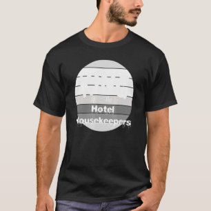 T-shirt Mens King Of The Hotel-Housekeeper