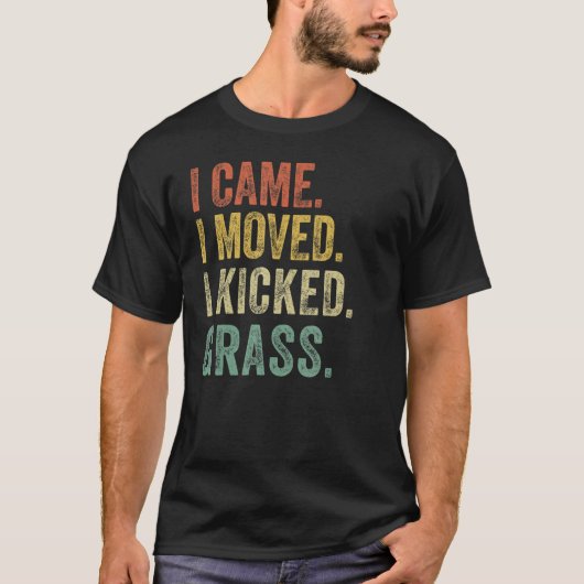 T-shirt Mens Laiterie J'Ai Été Rabattu Kick Grass Mowing D (Devant)