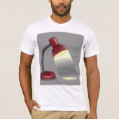 T-Shirt Mens Lampe De Table (Devant)