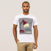 T-Shirt Mens Lampe De Table (Devant entier)