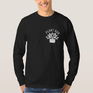 T-shirt Mens Landscaper Gardener Papa Plante Expert Plante