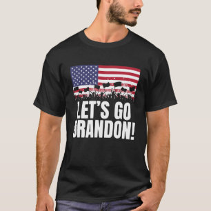 T-shirt Mens Let's Go Branson Brandon conservateur anti-Li