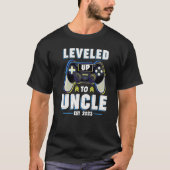 T-shirt Mens Leveled Jusqu'À Oncle EST 2023 Gamepad Jeu Co (Devant)