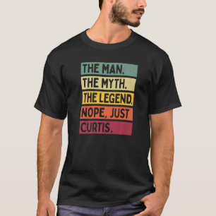 T-shirt Mens L'Homme Le Mythe La Légende Non Seulement Cur
