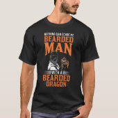 T-shirt Mens Lizard Lover Bearded Dragon Reptile Bearded D (Devant)