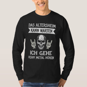 T-shirt Mens Lourd Métal Mort Musique Vieux Home Chip Fork