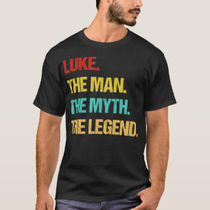 T-shirt Mens Luke L'Homme Le Mythe La Légende