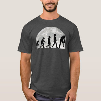 T-shirt Mens Lumberjack Evolution Moon Fortisateur de la L