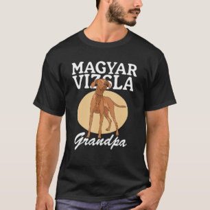 T-shirt Mens Magyar Vizsla Grandpa Chien Hongrois Short Ha